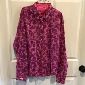 Purple Button Down Shirt